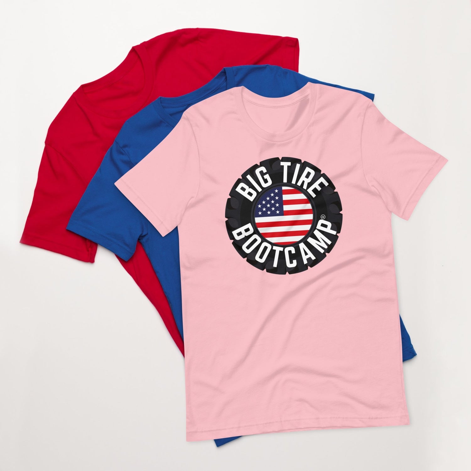 Big Tire Bootcamp T-Shirt - For Fathers Fitness