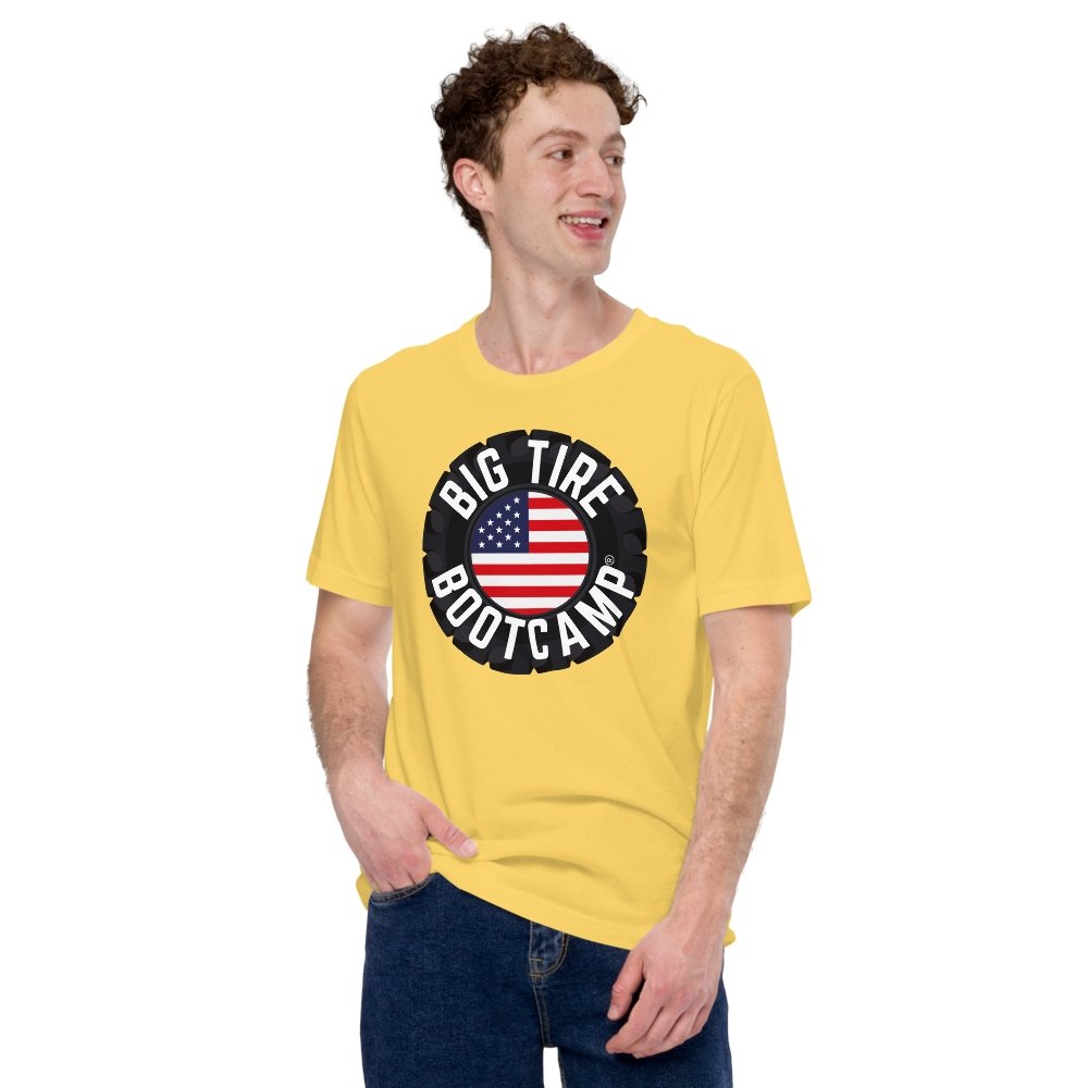 Big Tire Bootcamp T-Shirt - For Fathers Fitness