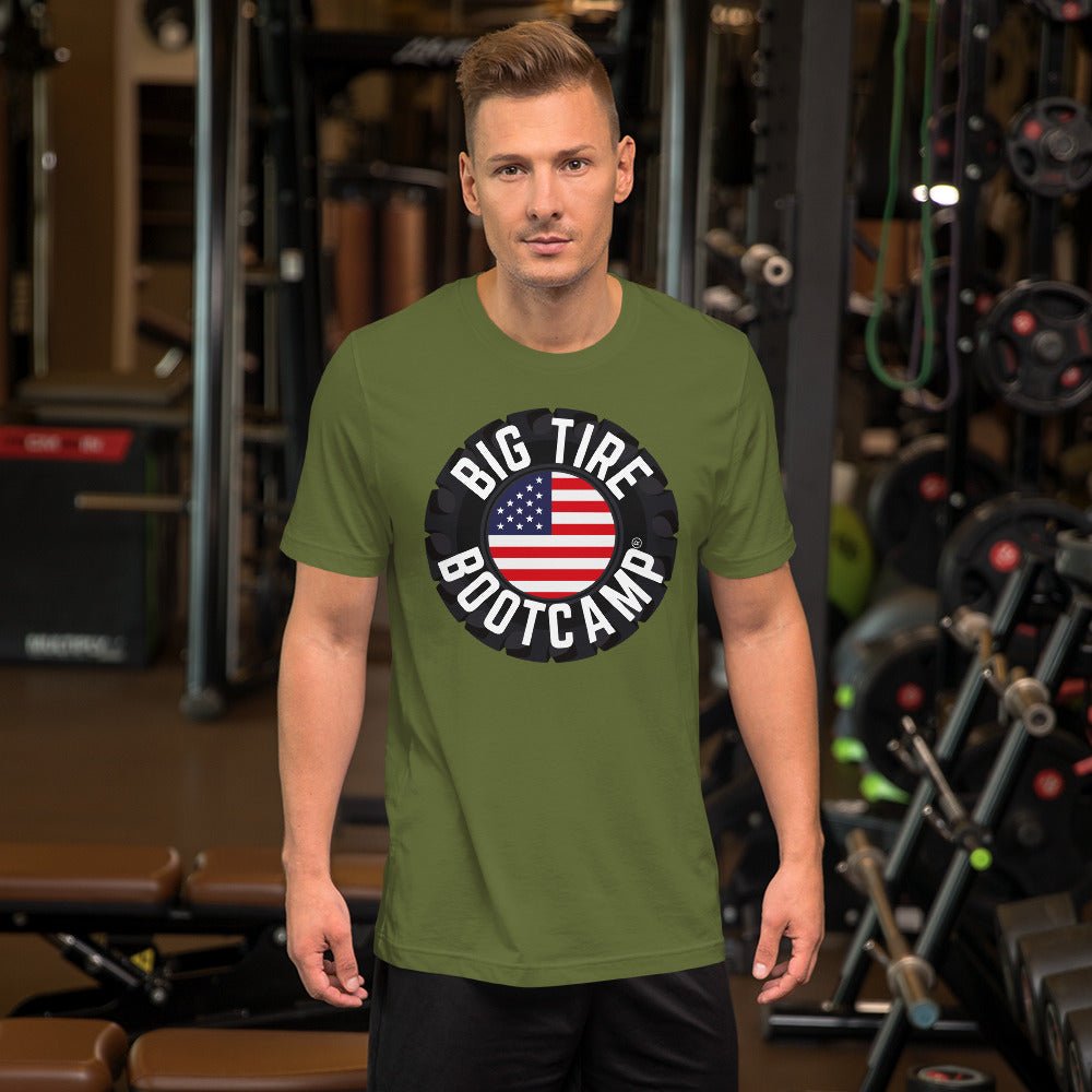 Big Tire Bootcamp Unisex T-Shirt - For Fathers Fitness