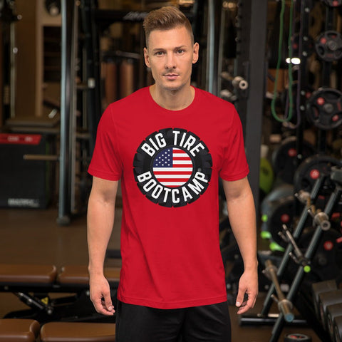 Big Tire Bootcamp Unisex T-Shirt - For Fathers Fitness