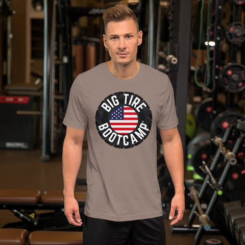 Big Tire Bootcamp Unisex T-Shirt - For Fathers Fitness