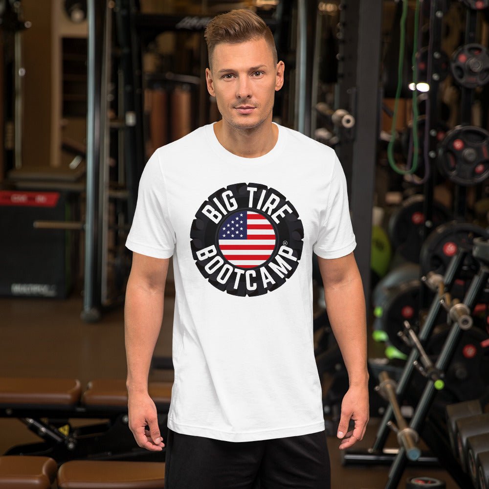 Big Tire Bootcamp Unisex T-Shirt - For Fathers Fitness