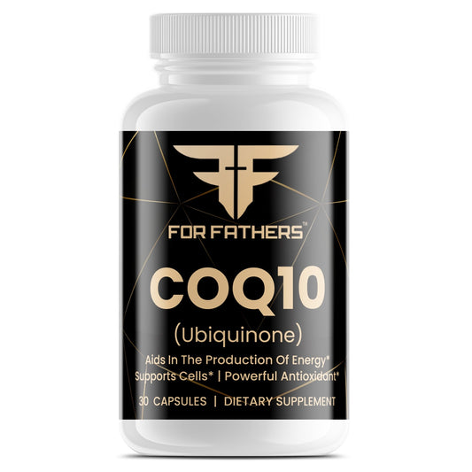 CoQ10 Ubiquinone 200mg for Energy Support & Heart Health - For Fathers Fitness