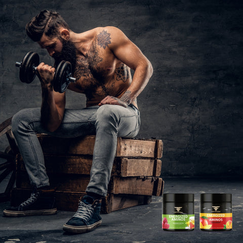 Energized Aminos Raspberry Iced Tea - For Fathers Fitness