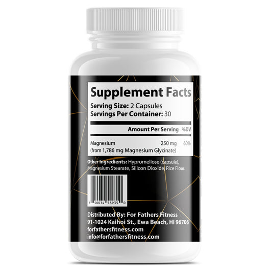 Magnesium Glycinate - For Fathers Fitness
