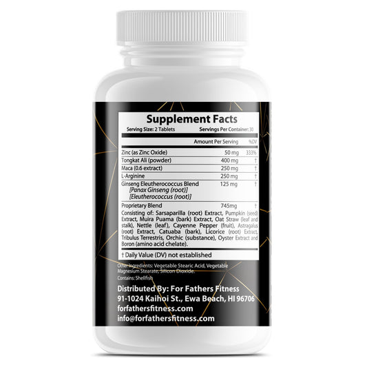 Men's Vitality Ignition Formula: Male Enhancement - For Fathers Fitness