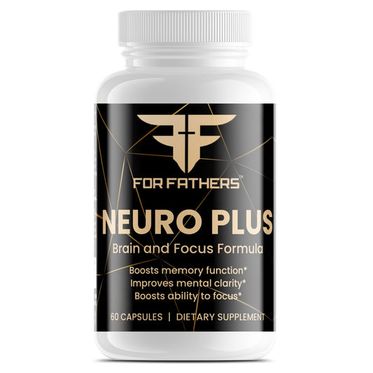 Neuro Plus Brain Supplement for Increased Focus & Cognitive Performance - For Fathers Fitness