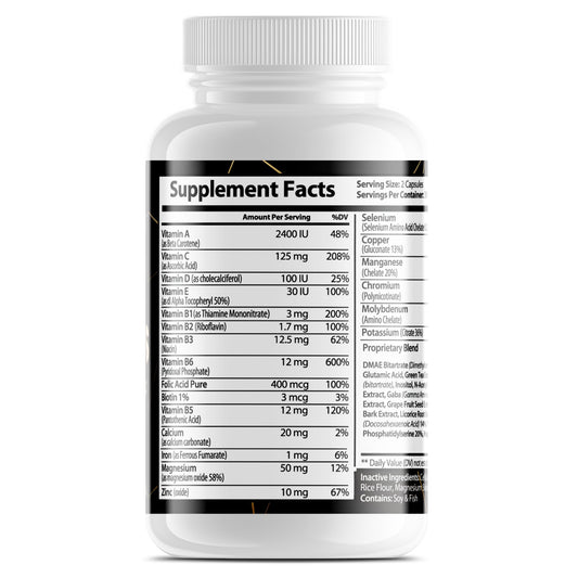 Neuro Plus Brain Supplement for Increased Focus & Cognitive Performance - For Fathers Fitness