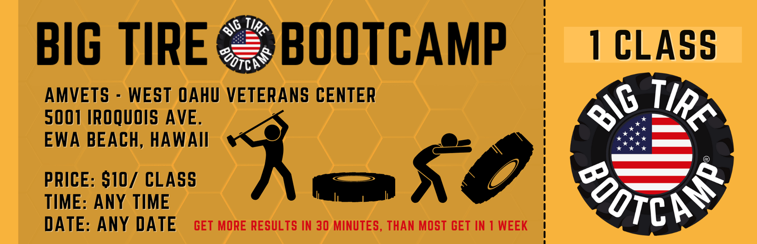 Single Session Ticket to Big Tire Bootcamp - For Fathers Fitness