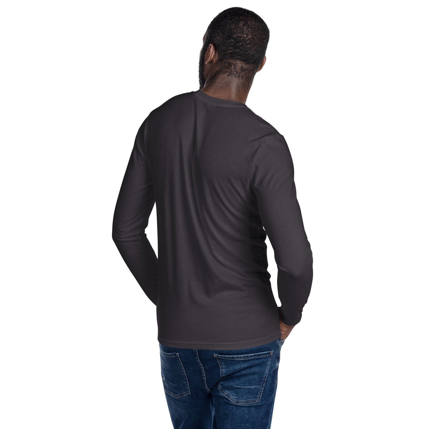 Strong And Functional Long Sleeve Fitted Shirt - For Fathers Fitness