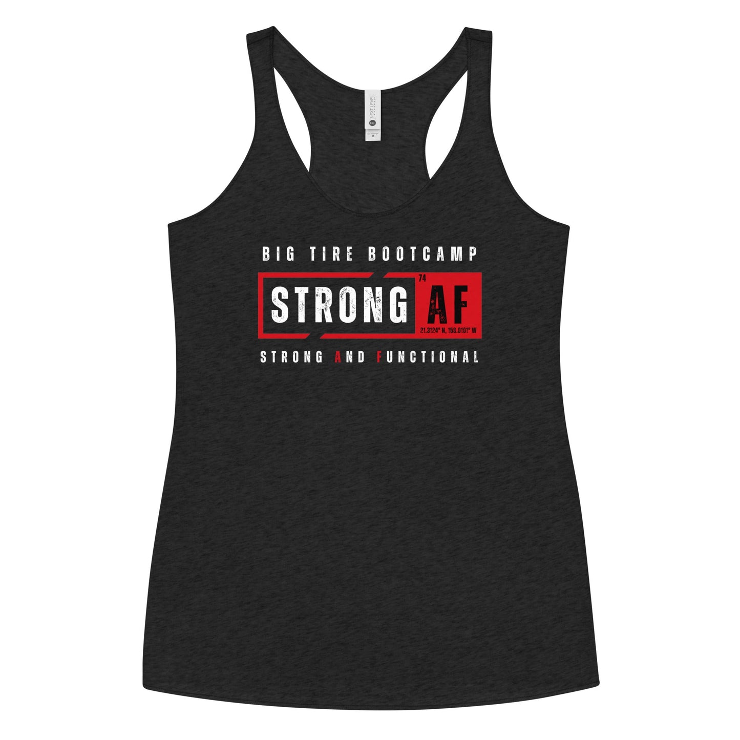 Strong And Functional Women's Racerback Tank Top - For Fathers Fitness