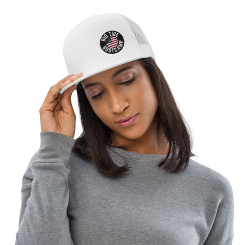 Tireless Trucker: Big Tire Bootcamp Hat - For Fathers Fitness