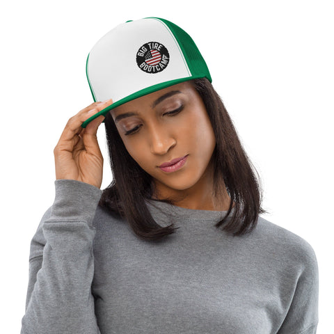 Tireless Trucker: Big Tire Bootcamp Hat - For Fathers Fitness