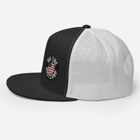 Tireless Trucker: Big Tire Bootcamp Hat - For Fathers Fitness