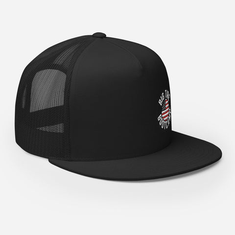 Tireless Trucker: Big Tire Bootcamp Hat - For Fathers Fitness