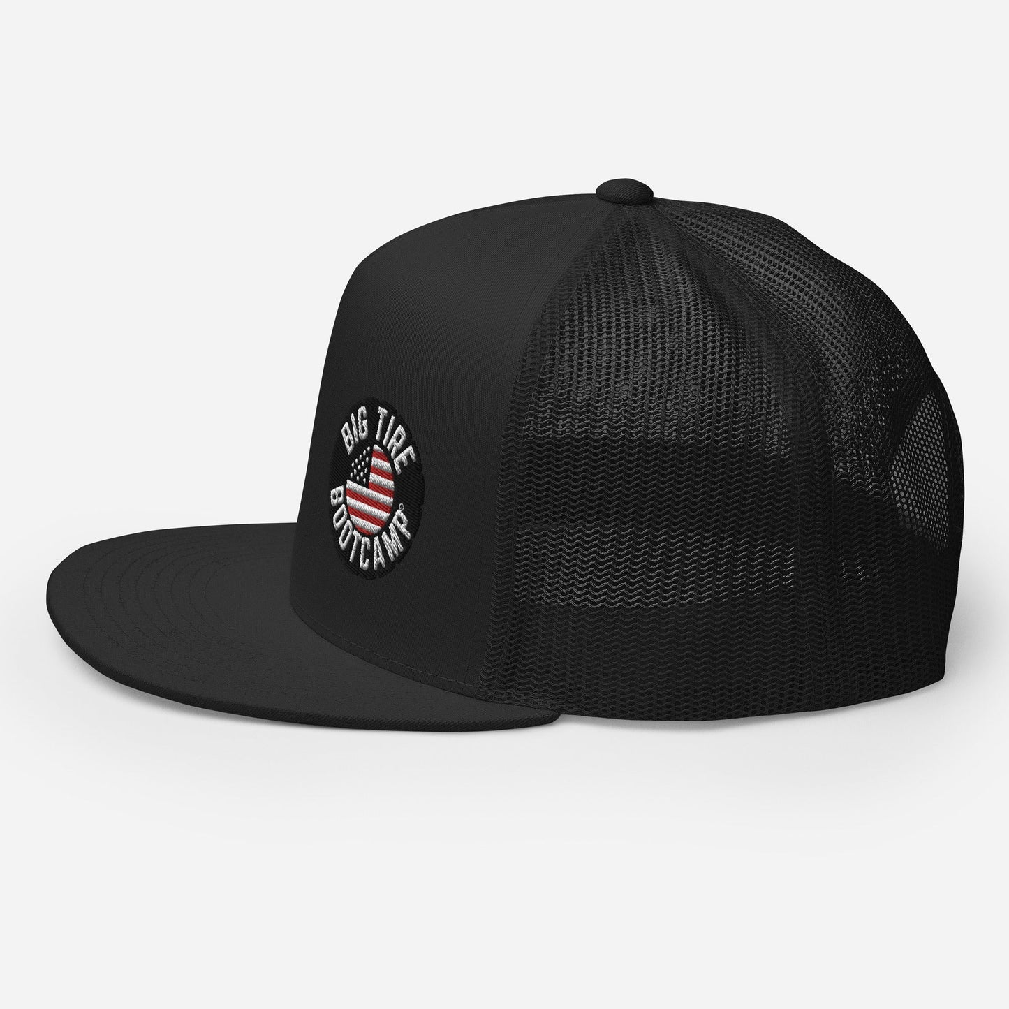 Tireless Trucker: Big Tire Bootcamp Hat - For Fathers Fitness