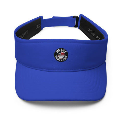 Visionary Visor: Big Tire Bootcamp Edition - For Fathers Fitness