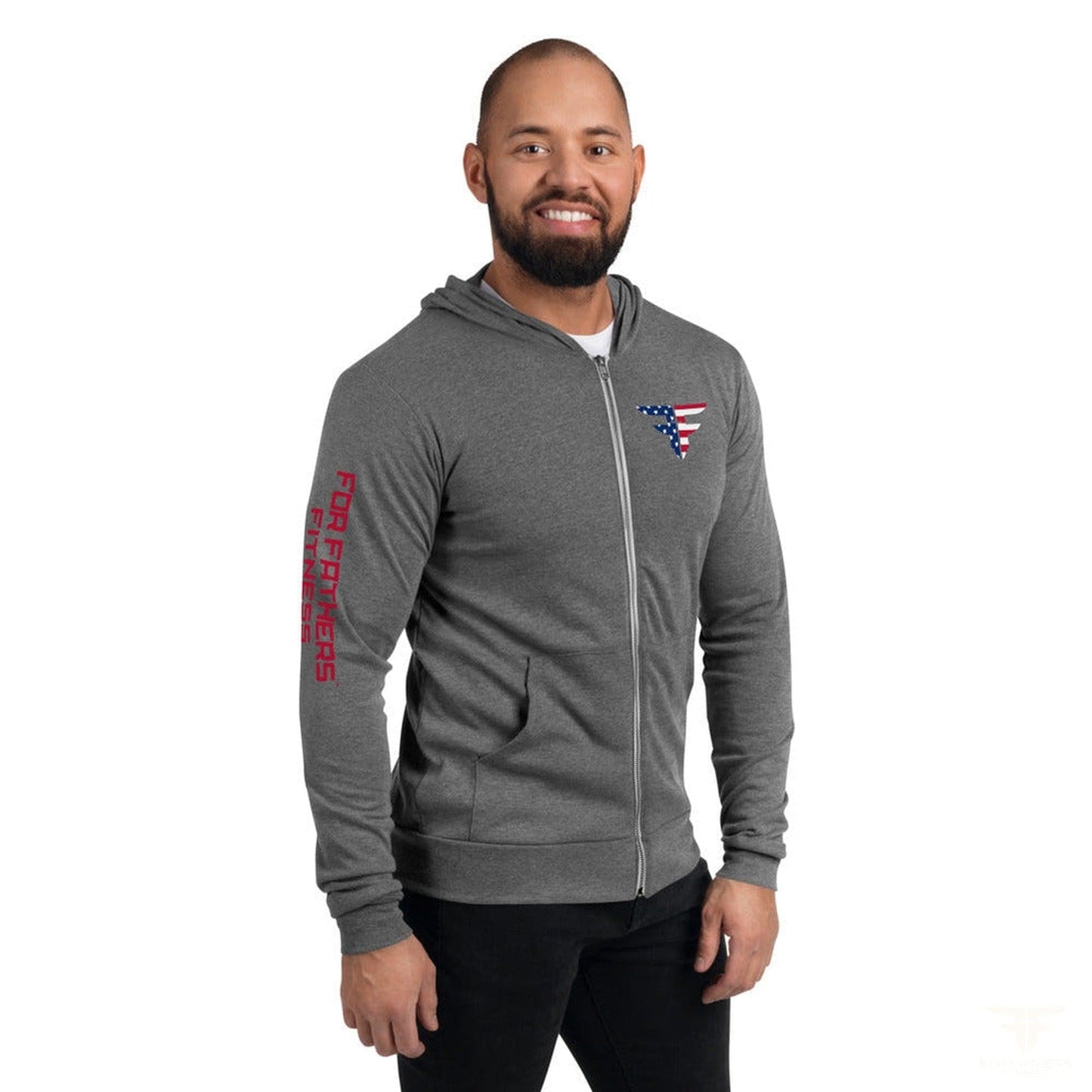 Zip Hoodie Patriot - For Fathers Fitness