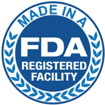 FDA Registered Facility seal